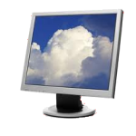 nubes en una pantalla